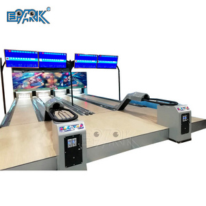 Home Bowling Machine 2 Lane Shooting Ball Arcade Simulator Custom Bowling Alleys