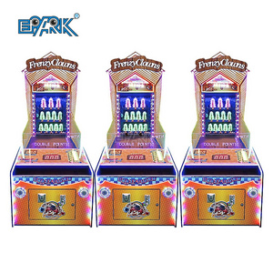 Indoor Game Zone Kids Adults Clown Frenzy Arcade Game Machine Coin Operated Throwing Ball Lottery Machine