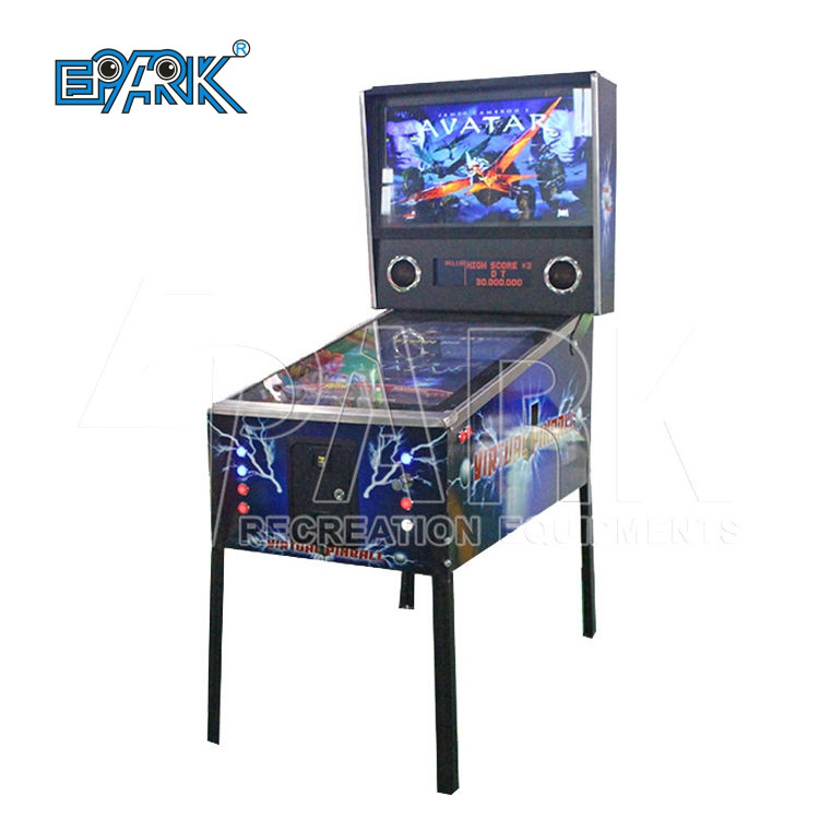 Virtual Pinball Table Game Machine 2 Screen Arcade Pinball Vending Game Machine