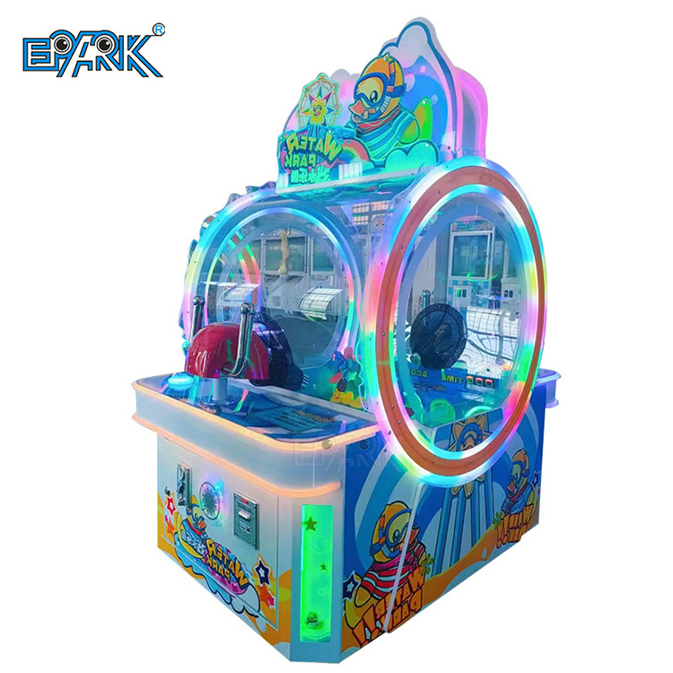 Low Price High Income Coin Arcade Games Kids Shooting Water Fun Games Lottery Game Machine