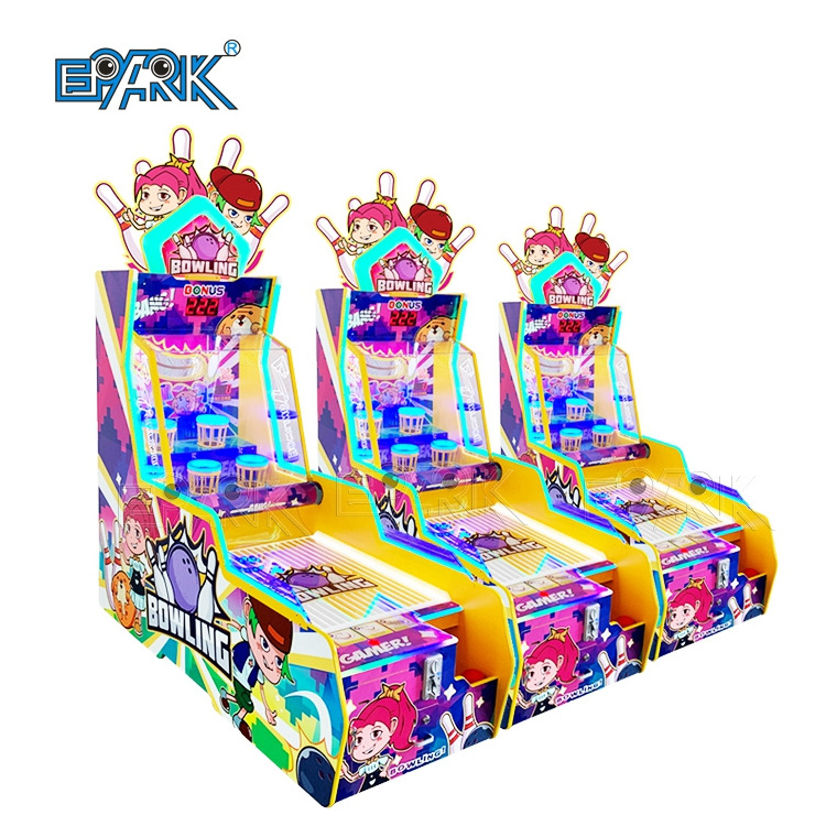 New Arcade Redemption Game Machine Bowling Competitive Lottery Game Machine Bowling Slam Dunk Lucky Game Machine