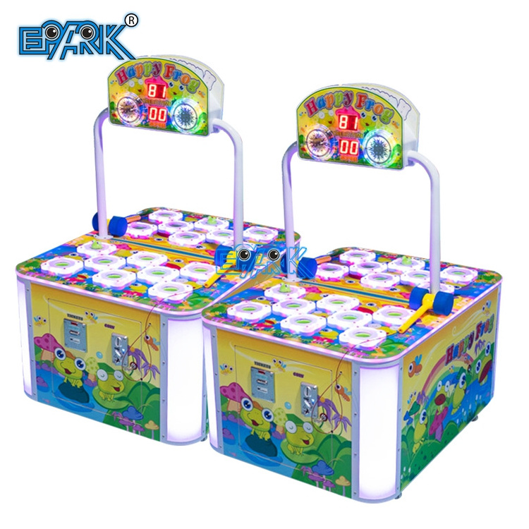 Coin Operated Game Hammer Game Hit Frog Whack a Mole Arcade Redemption Game Machine For Kids