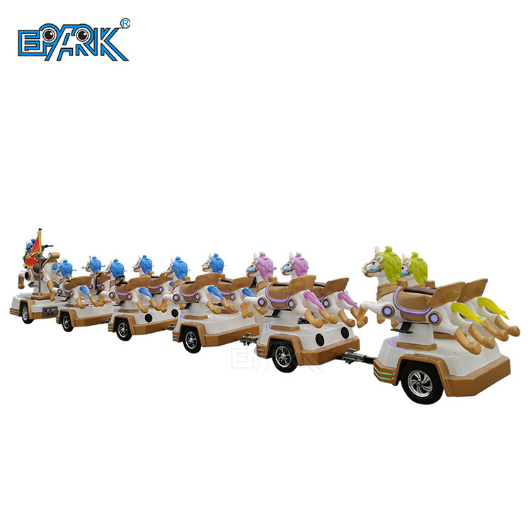 Amusement Rides Road Train Kiddie Amusement Game Train Machine Trackless Trains For Sale