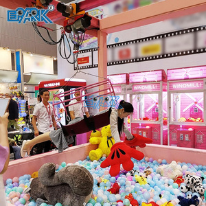 Indoor Amusement Park Coin Operated Real Man Person Human Claw Machine Game Claw Machine