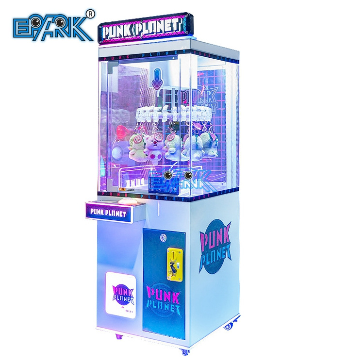 Coin Operated Gift Game Machine Spins Clip Sticker Card Skill Game Machine Clip Prize Machine