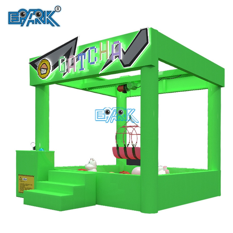 Indoor Amusement Park Coin Operated Human Claw Machine Game Claw Machine