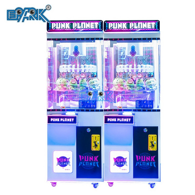 Coin Operated Gift Game Machine Spins Clip Sticker Card Skill Game Machine Clip Prize Machine