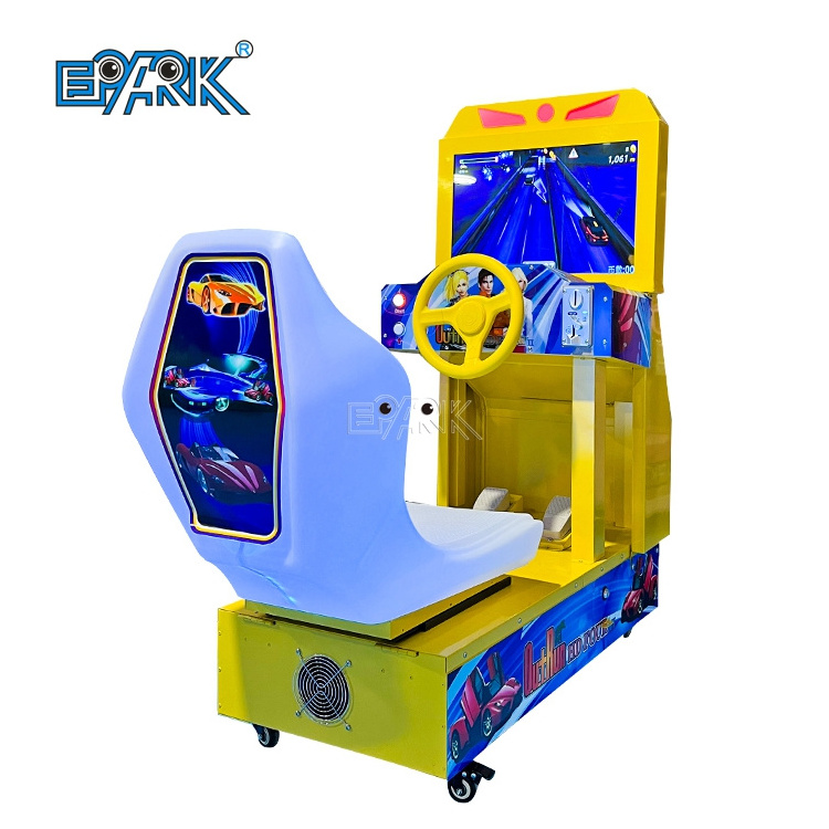 Indoor Amusement Arcade Kids Car Racing Game Machine Coin Operated Kids Outrun Driving Simulator