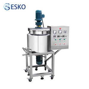 ESKO Factory Price Hand Soap Making Machine Small Homogenizer Mixer Equipment For Making Liquid Soap Shampoo