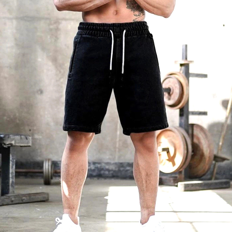 summer fashion blank boys shorts gym sweat mesh jogger custom cotton cargo men shorts