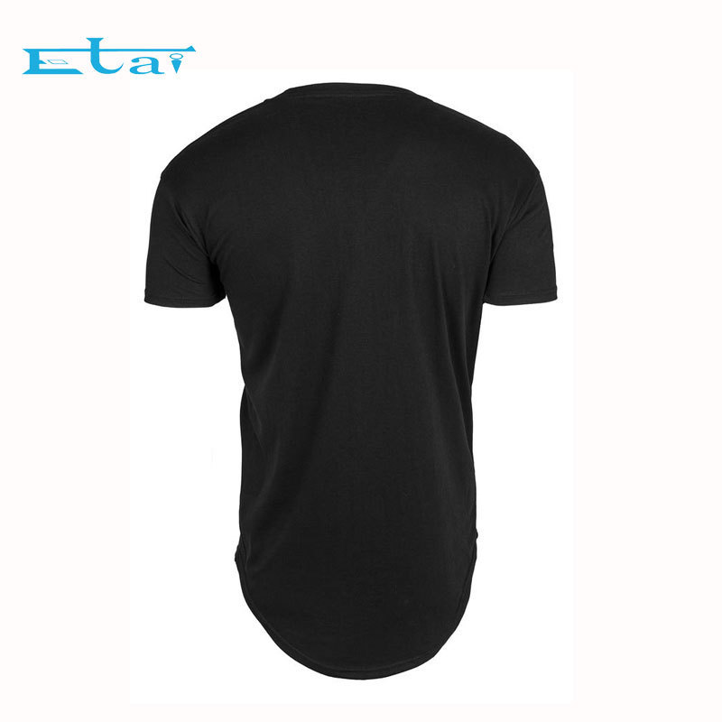 Custom Short Sleeve Cotton Shirt round Bottom Hem Sport T Shirt For Men