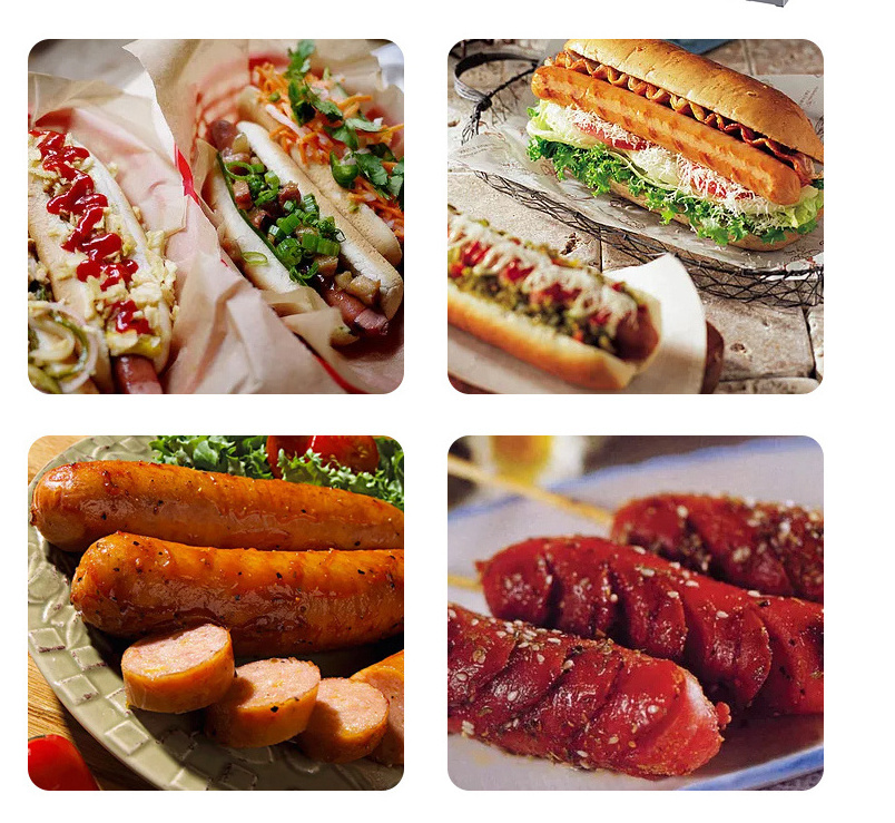 Hot dog 11 Rollers with bun warmer Electric Automatic Hot Dog Making machine Sausage Roller For Sale