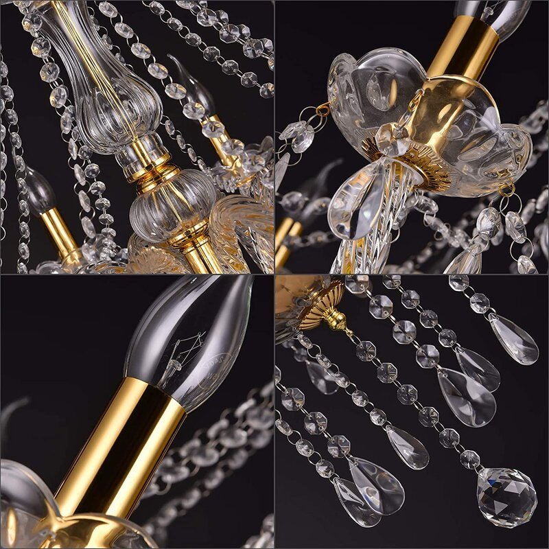 French country crystal chandelier ceiling lights luxury modern crystal chandelier pendant lights