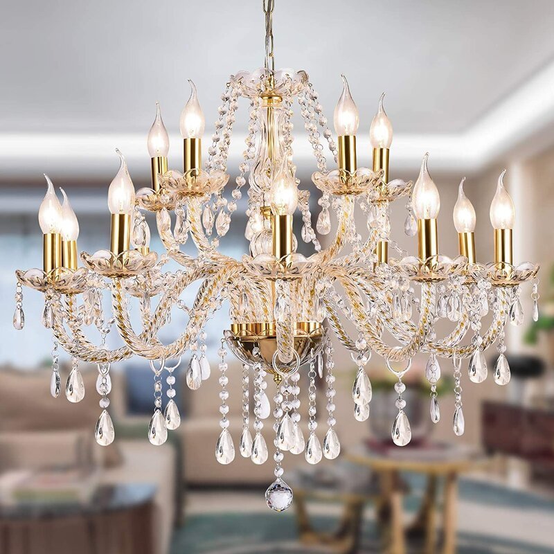 French country crystal chandelier ceiling lights luxury modern crystal chandelier pendant lights