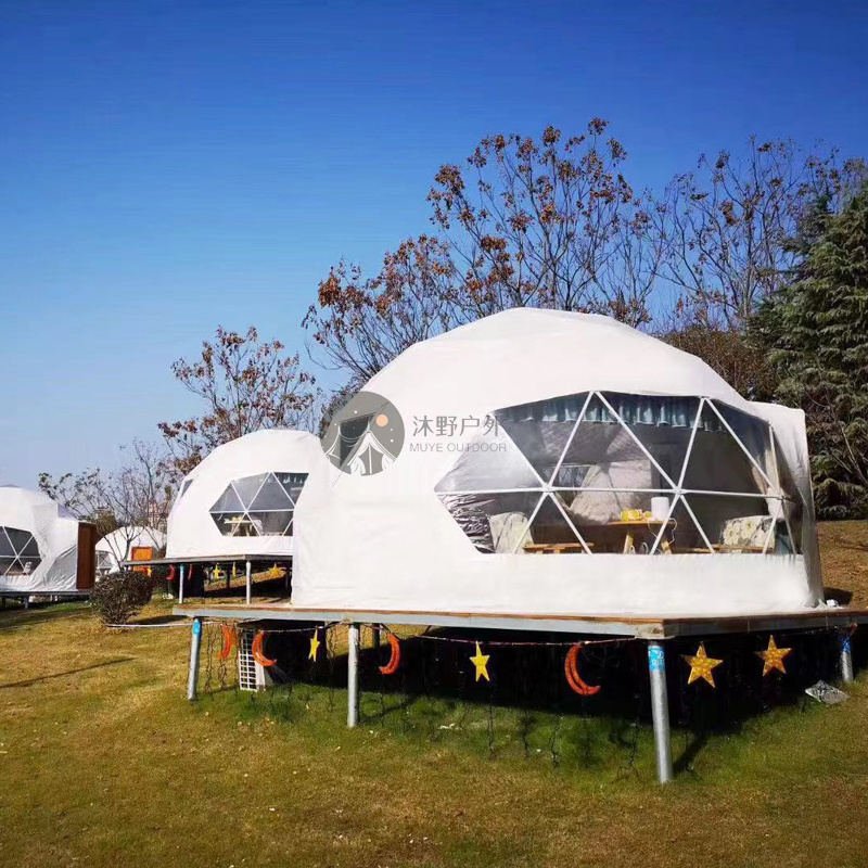 Customized Strong Structure Outdoor Event Round Shape Party Geodesic Dome Tent