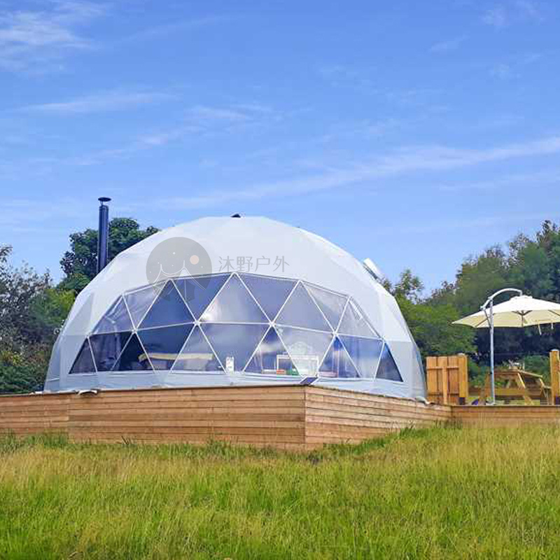 Customized Strong Structure Outdoor Event Round Shape Party Geodesic Dome Tent