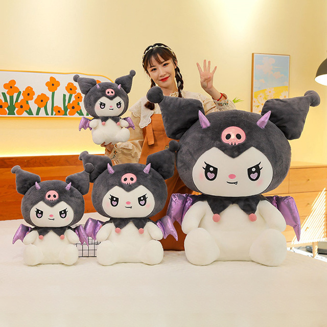 40/50/60/100cm sanrio figure kuromi melody blackpink kawaii plushie toys dolls custom super soft baby plushy toy for kids gifts