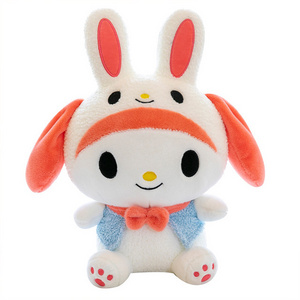 30/40/60/70/95cm kawaii sanrio my melody rabbit plushie toys dolls custom cute anime super soft plushy toys for kids