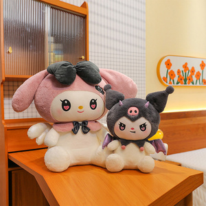 40/50/60/100cm sanrio figure kuromi melody blackpink kawaii plushie toys dolls custom super soft baby plushy toy for kids gifts