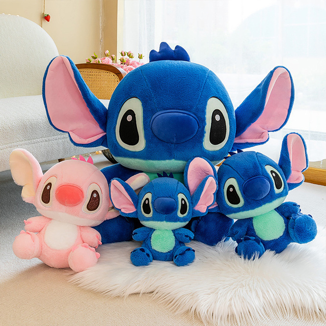 25-80cm custom stitch plush doll super soft anime big plush toys stuffed animal other baby toys plush plush figure toys