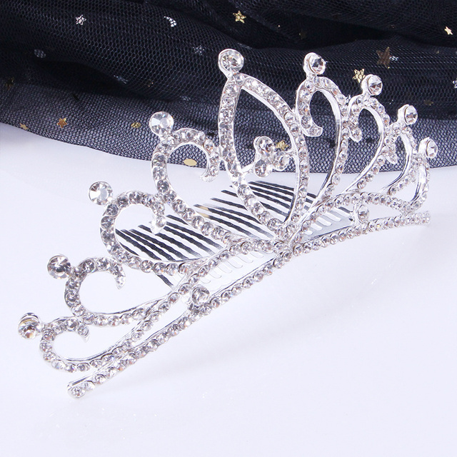 wholesale royal victoria princess gold ballet cheap pageant crown wedding birthday bridal crystals diamond crown hair tiara