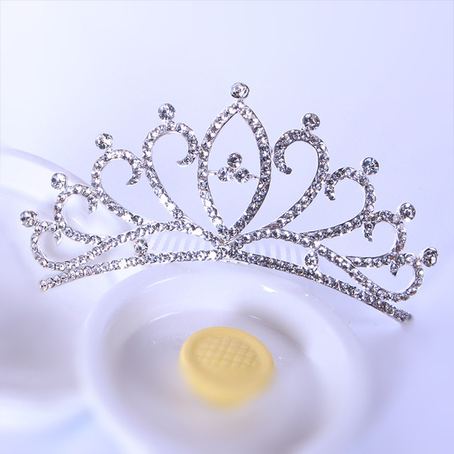 wholesale royal victoria princess gold ballet cheap pageant crown wedding birthday bridal crystals diamond crown hair tiara