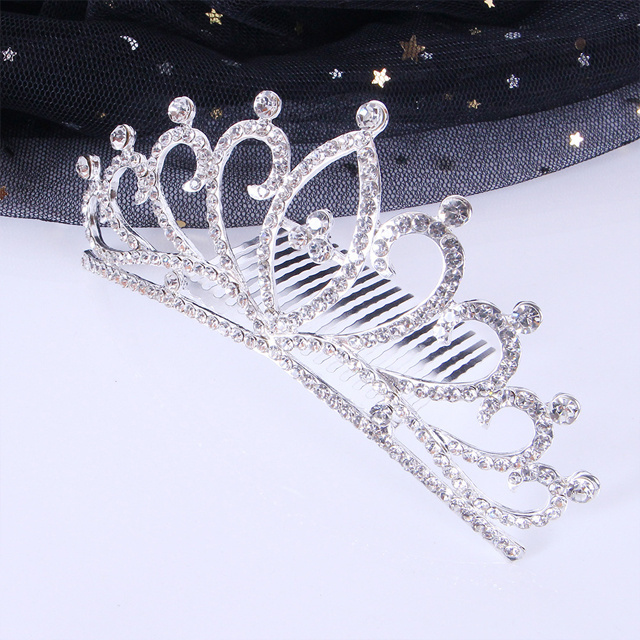 wholesale royal victoria princess gold ballet cheap pageant crown wedding birthday bridal crystals diamond crown hair tiara