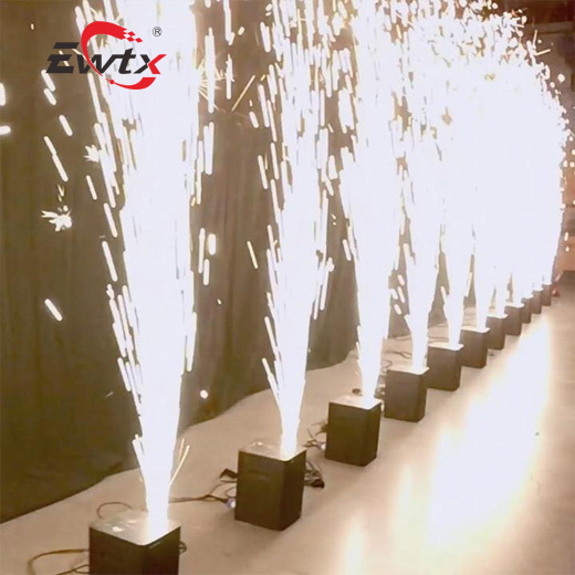 EWTX low price mini wedding popular stage equipment sparkler 500w cold spark fountain machine for wedding use