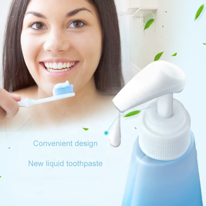 Toothpaste manufacturer wholesale herbal teeth whitening fluoride free liquid toothpaste