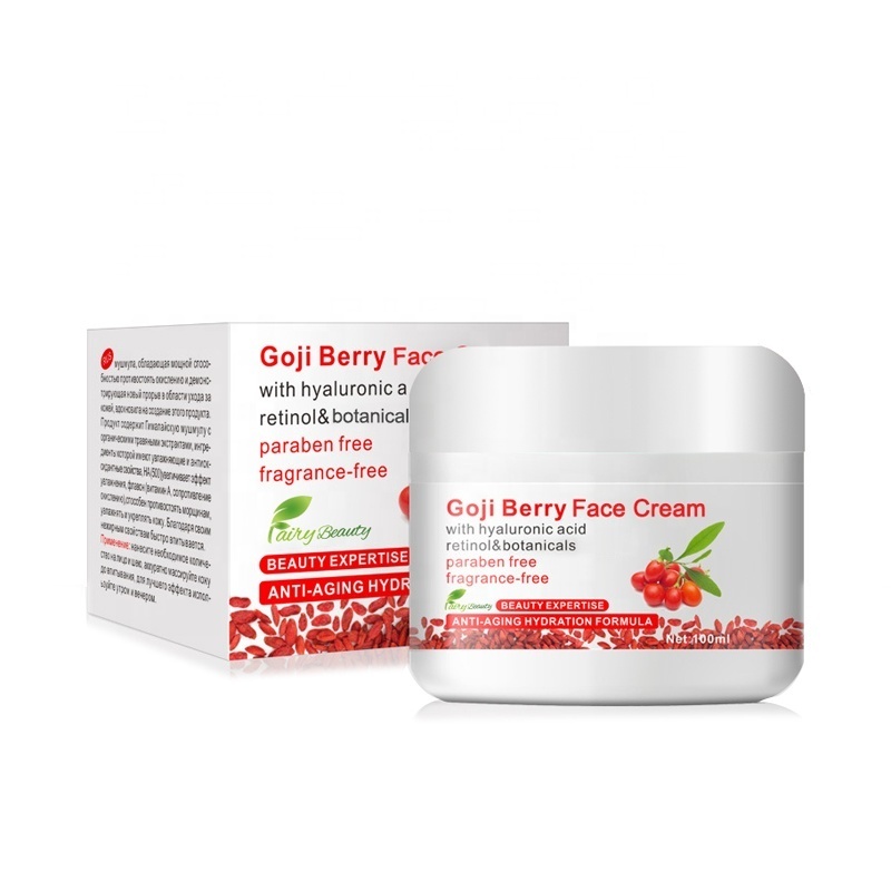 China GMP factory OEM Himalayan goji berry anti age face cream