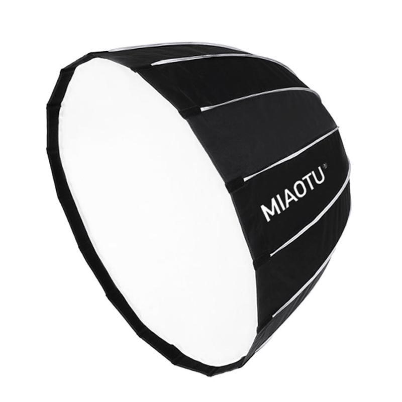 Miaotu 70/90/120 Deep Mouth Parabolic Softbox Lighting Bowens Mount Photography Studio Accessories Deep Soft Box