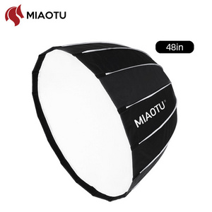 Miaotu 70cm 90cm 120cm Bowens Mount Conical Ring Umbrella Lighting Soft Box Deep Parabolic Softbox Photography for Photo Studio