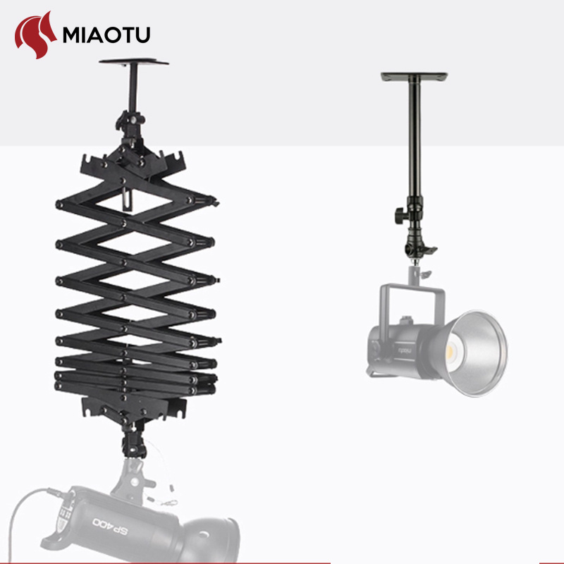 MIAOTU Photo Studio Ceiling Rail Track Single Pantograph for studio pulley Pantograph System