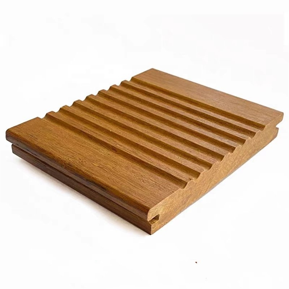 In Stock! Factory Outlet High Density Outdoor Tiles Decking Strand Woven Bamboo Flooring Carbonized Solid Wood Palnk Deck Floor