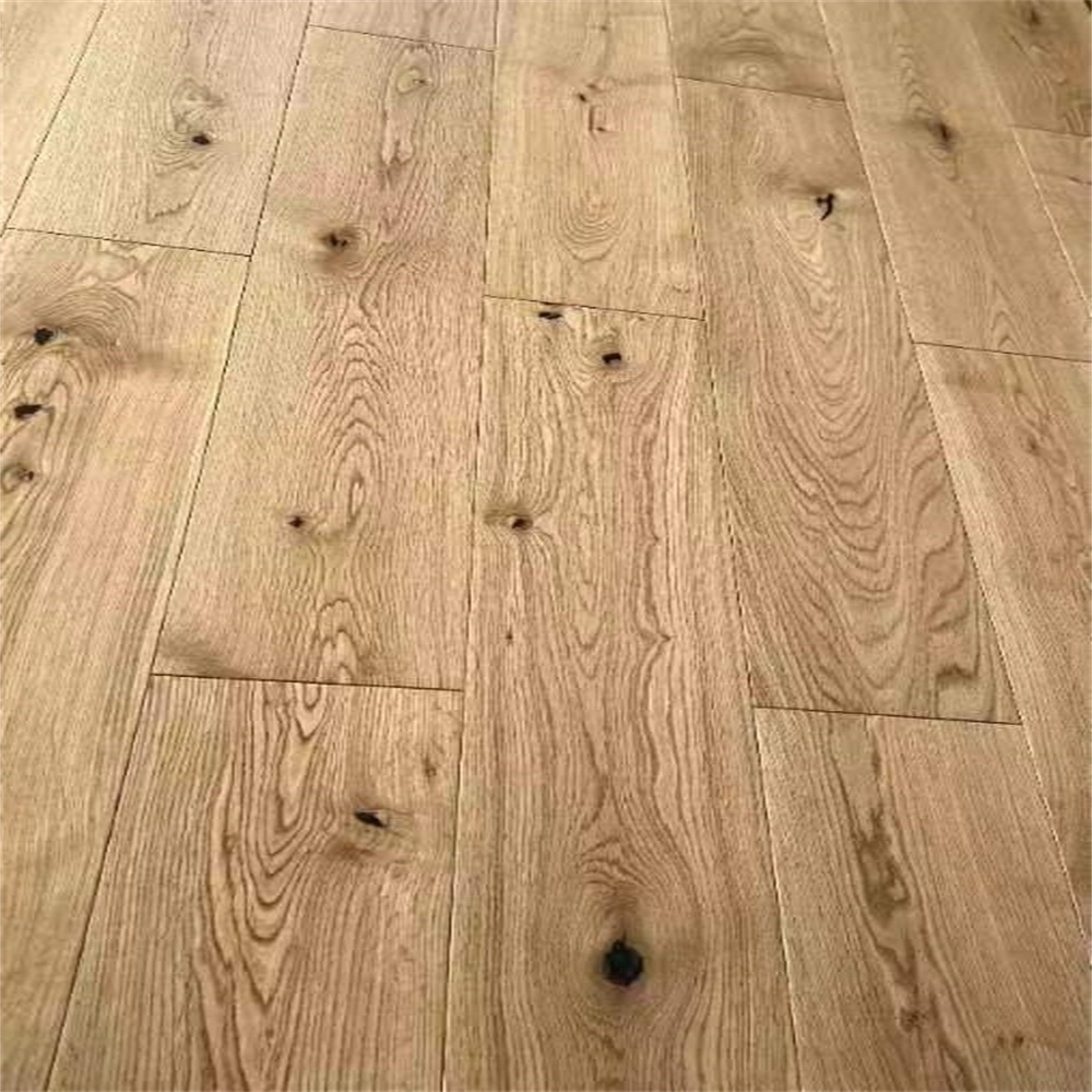 Low-priced Commercial Grade Reclaimed Floating Board Wide Plank Hard Wood Flooring UV Lacquered European Solid Oak Wooden Floor