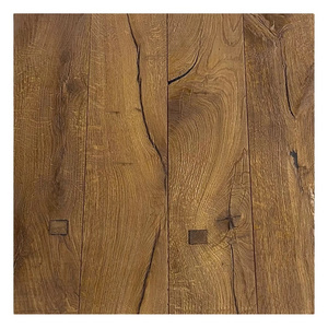 European White Oak Parquet Wood Floors Smooth/Brushed Bow Shaped Flooring Small Square Multiply Engineered Friendly Floor