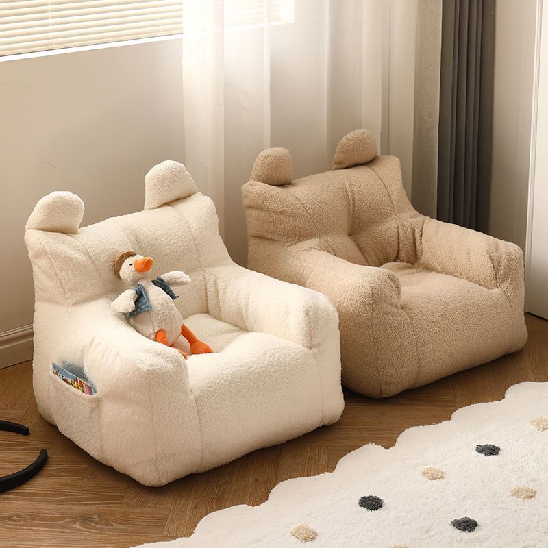 Modern simple single double fabric tatami mini lovely sofa Nordic bean bag lazy sofa chair