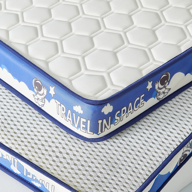 New Thailand knitted milk silk thickened latex mattress double cushioned home rental student dormitory single mattress