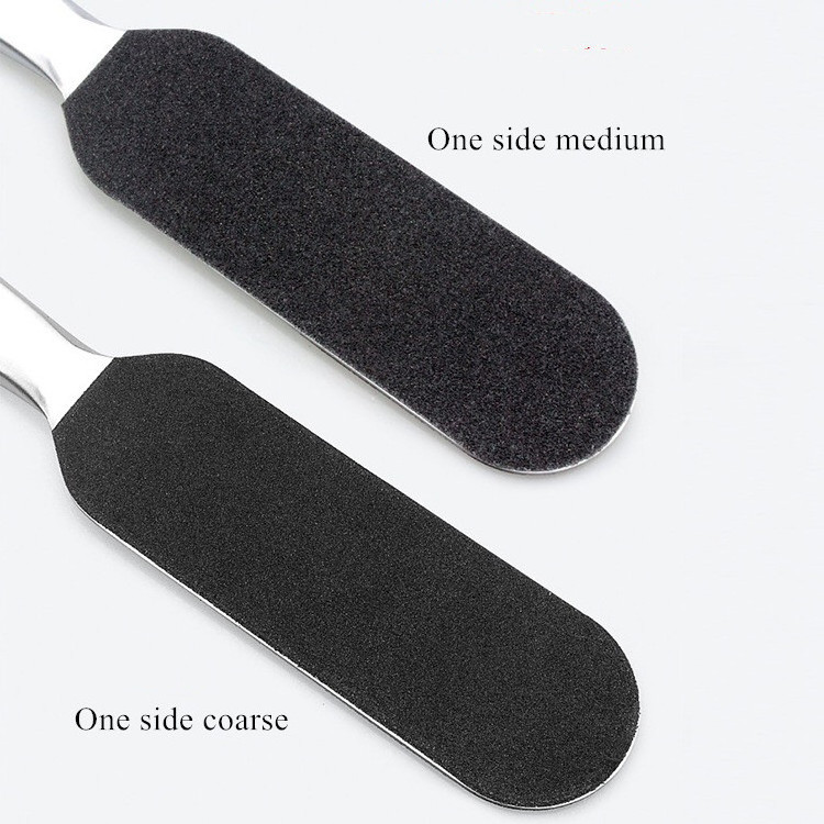 Professional Pedicure Foot File Reusable Stainless Steel Callus Remover Foot File