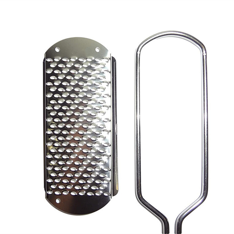 Reusable Foot File Metal Accessories Replaceable Stainless Steel Dead Skin File