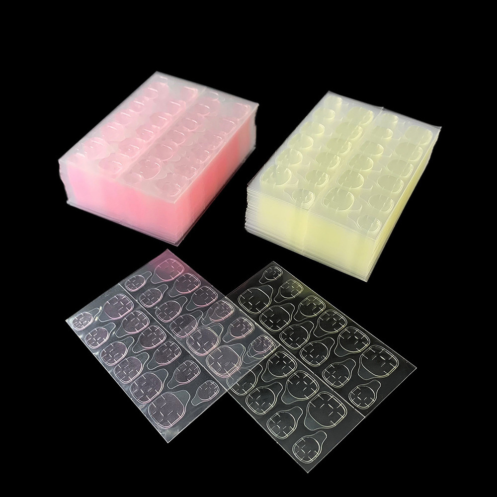 Double Sided Jelly Glue Nail Sticker Waterproof False Nail Tips Adhesive Tabs Nail Glue