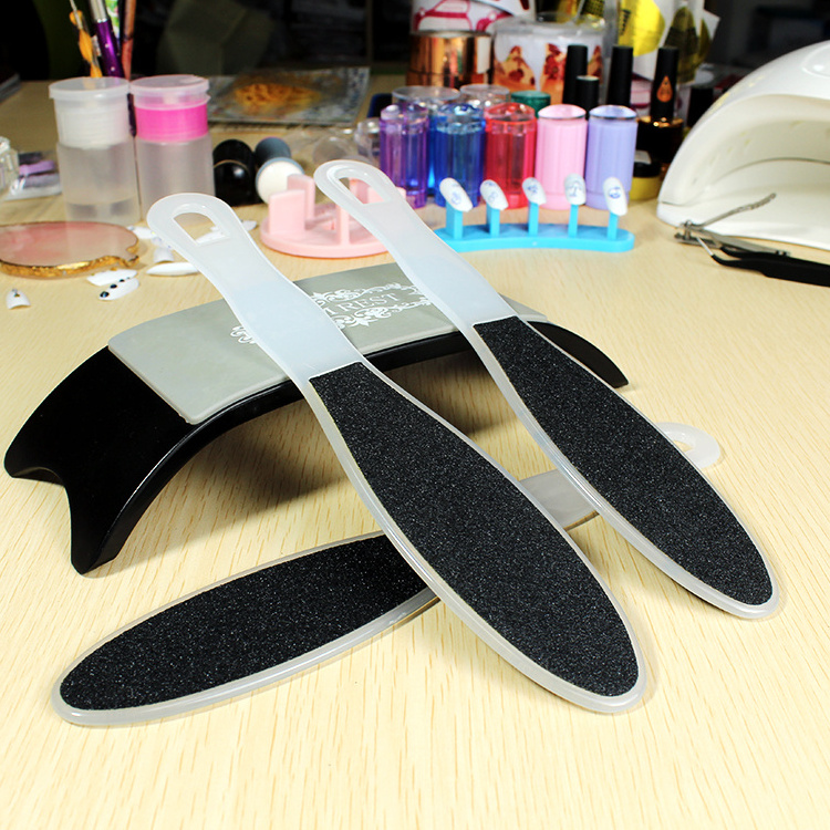 custom Remover Dead Skin Feet Rasp Professional Pedicure tool plastic Foot File