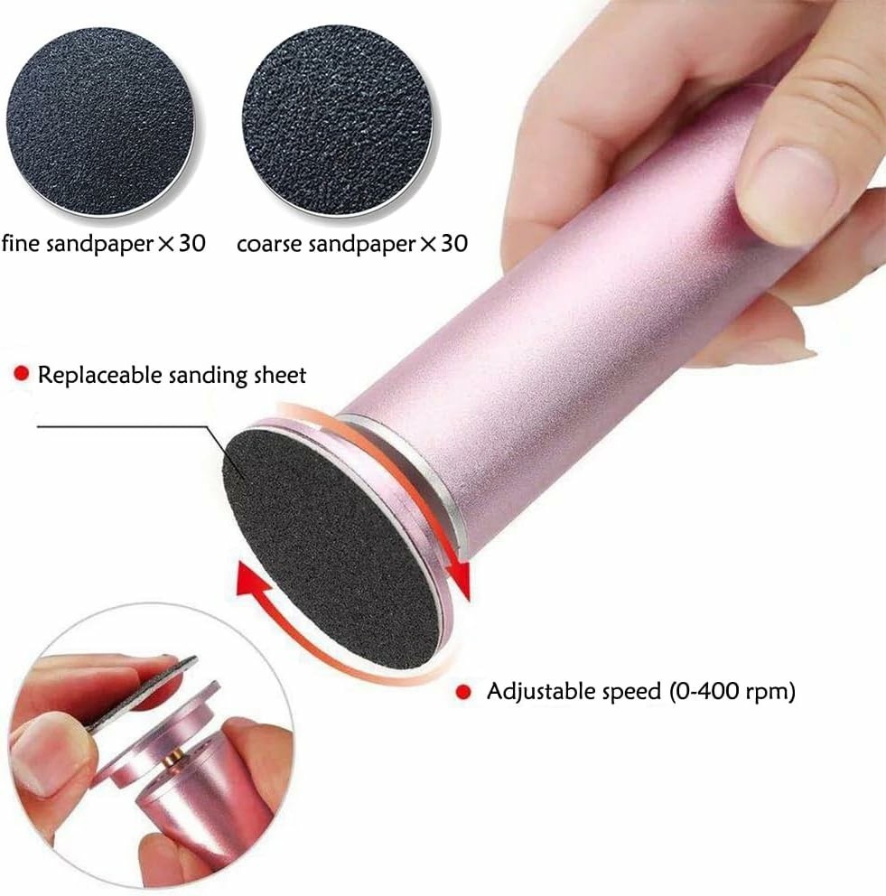 Pedicure Tools Professional Remove Dead Skin Callus Foot File Replacement Sandpaper Electric Foot File