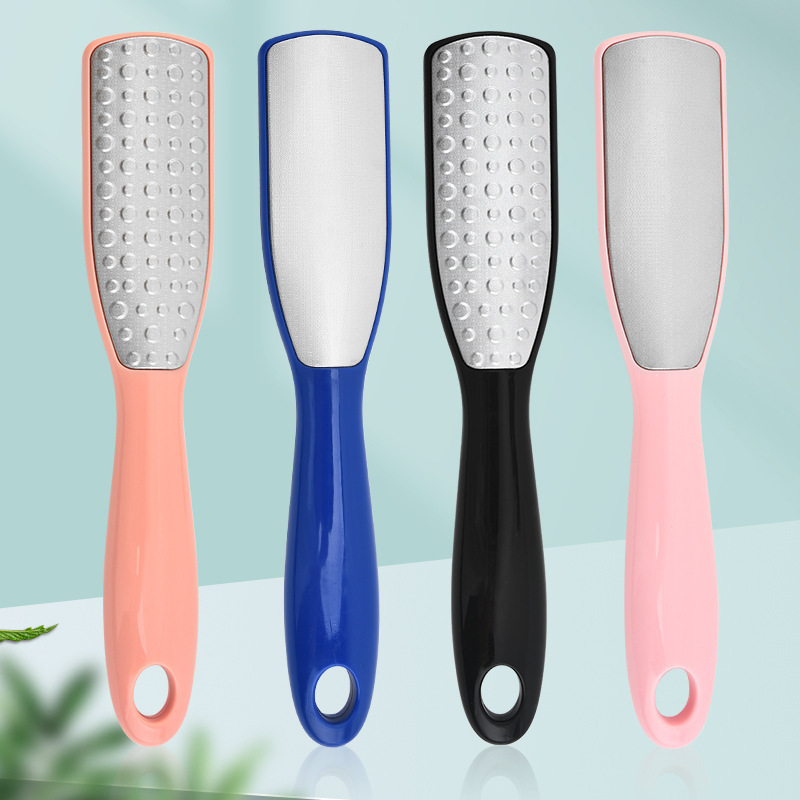 Professional Feet Exfoliating Grinder File Plastic Handle Callus Dead Skin Removing Foot File