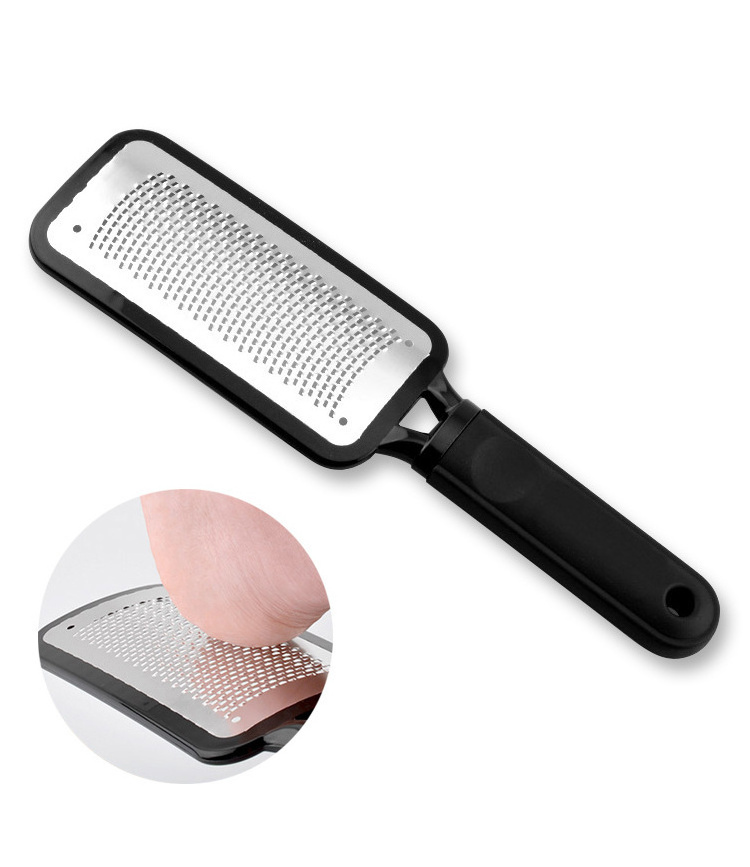 Stainless Steel Foot Scraper Exfoliating Dead Skin Colossal Metal Foot File callus remover