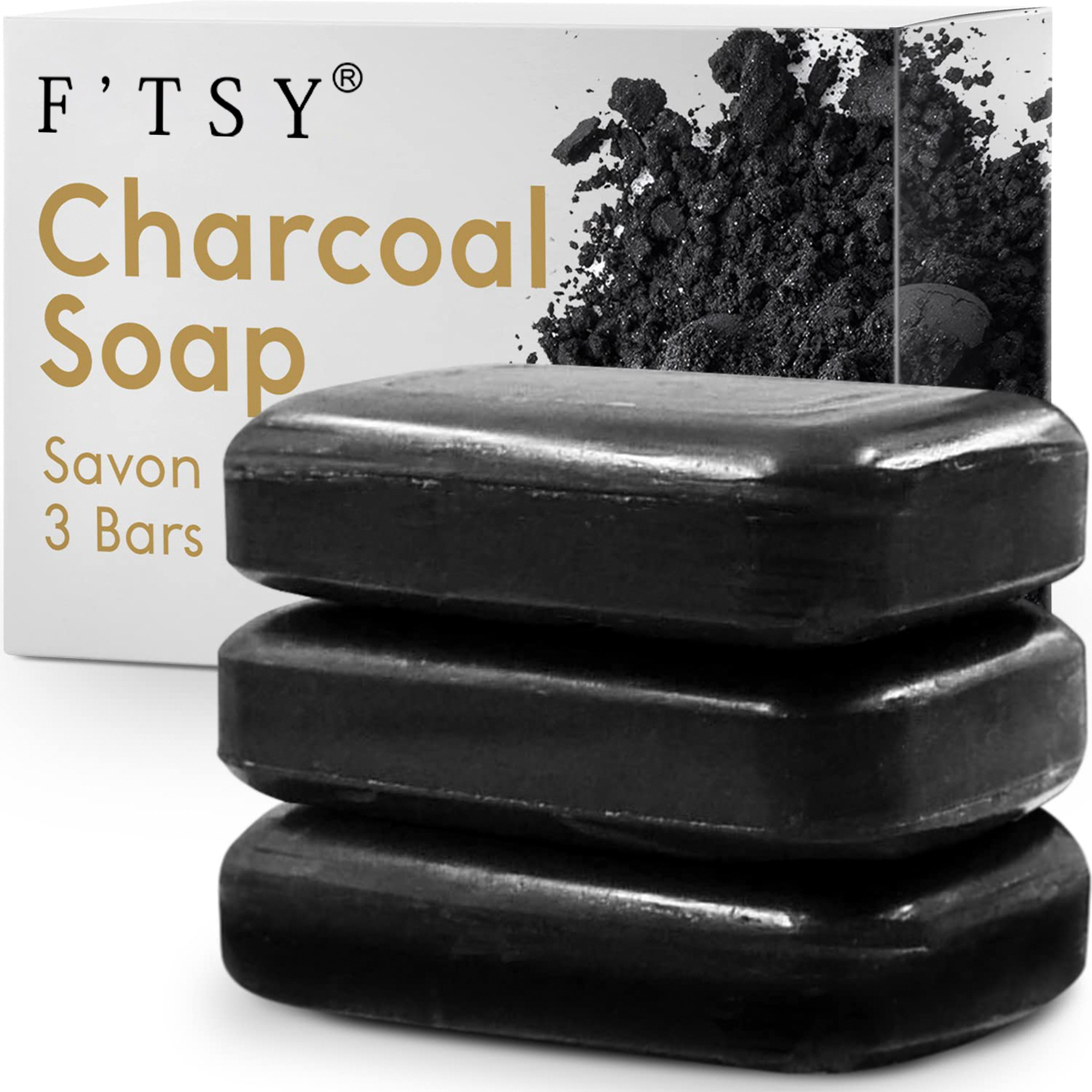 Custom Private Label Oem Scented Soap Organic Anti Perspirant Bamboo Activated Charcoal Soap Bar Men Black Soap