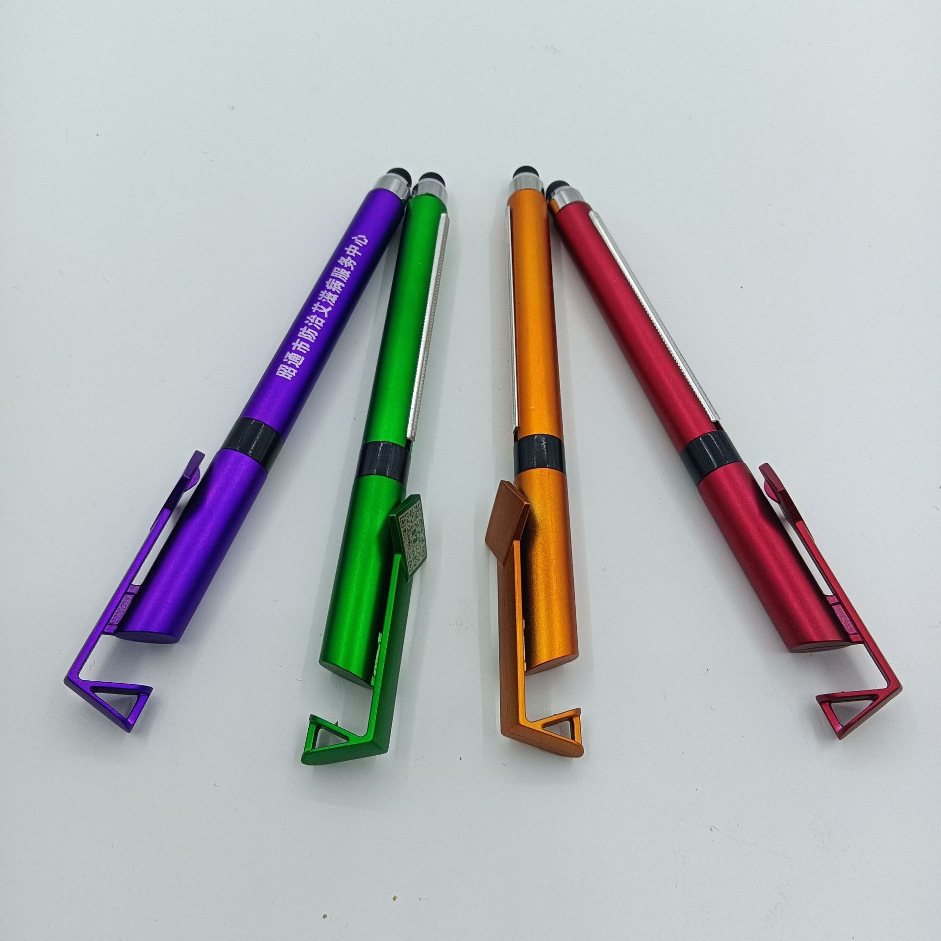 Hot Sale Multi-function Pen Mobile Phone Holder Screen Touch Custom LOGO Promotional Pens Ballpoint Pen