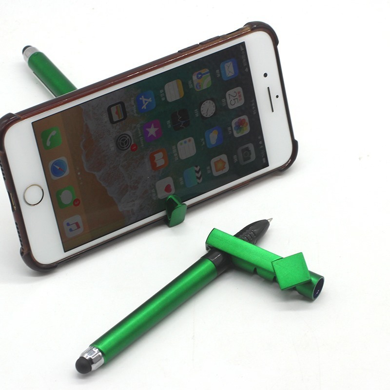 Hot Sale Multi-function Pen Mobile Phone Holder Screen Touch Custom LOGO Promotional Pens Ballpoint Pen