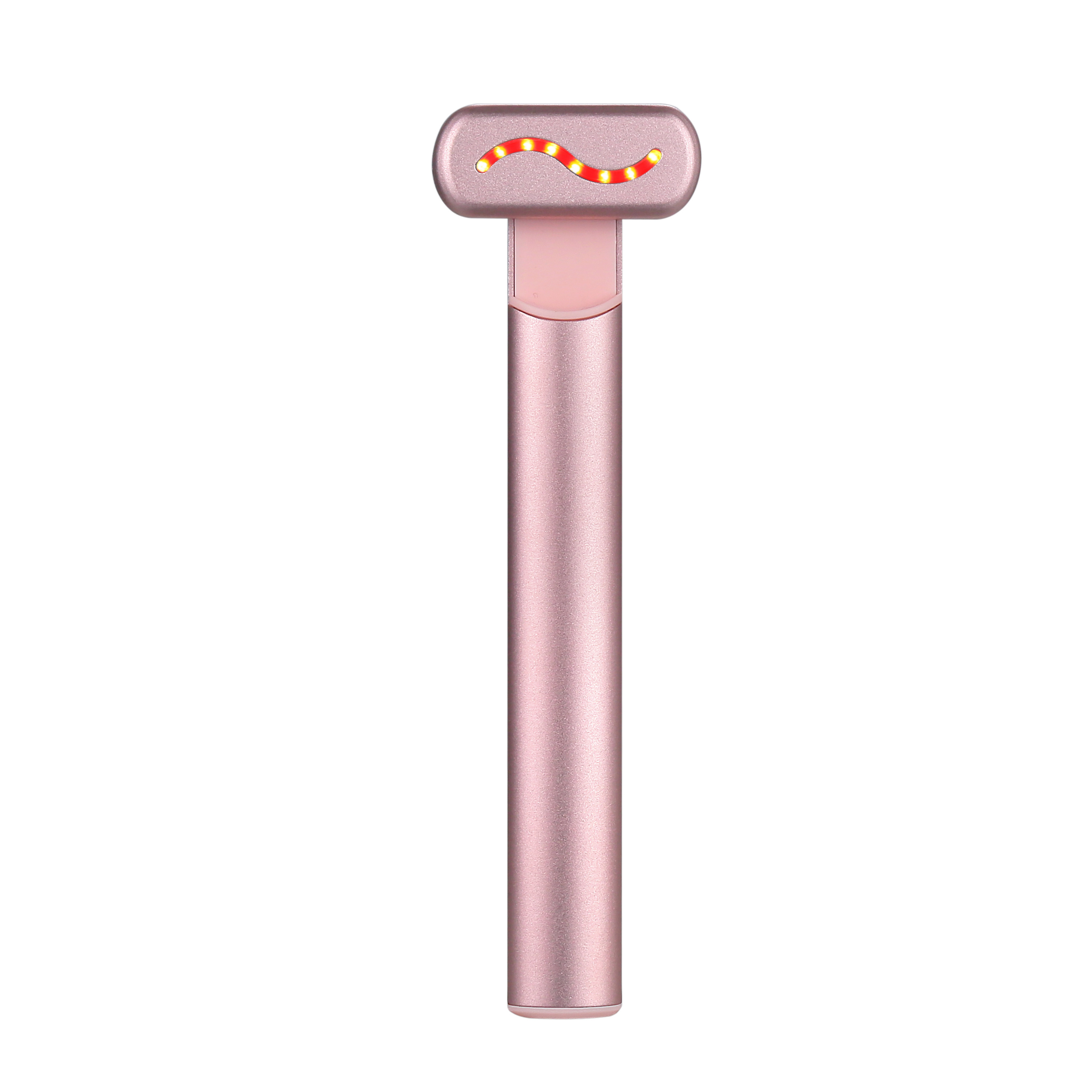 Heating EMS Red Led Light Facial Lifting Beauty Wand Handheld Eyes Wrinkle Dark Circle Remove Eye Massager Pen