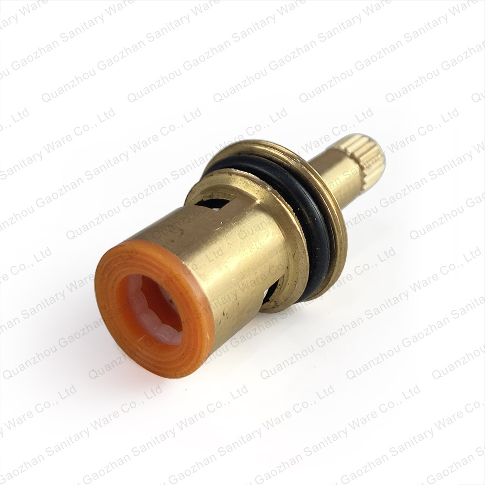 G1/2 thread brass ceramic faucet diverter cartridge